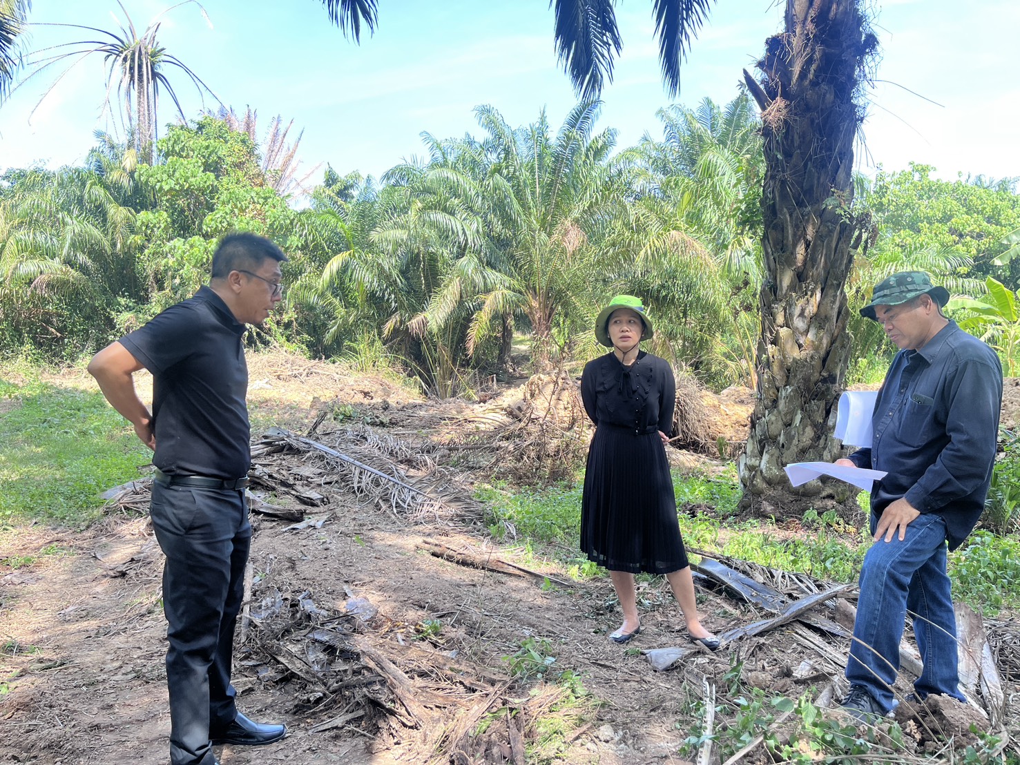 title - ส.ป.ก.กระบี่ ลงพื้นที่ติดตามความก้าวหน้าและแก้ไขปัญหาการดำเนินการจัดสรรที่ดินทำกินและระบบโครงสร้างพื้นฐานในพื้นที่ คทช. แปลงหมายเลข 602 และ 603